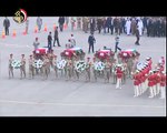 وزير الدفاع يتقدم جنازة شهداء الواجب إثر سقوط طائرة أثناء تنفيذ إحدى المهام التدريبية