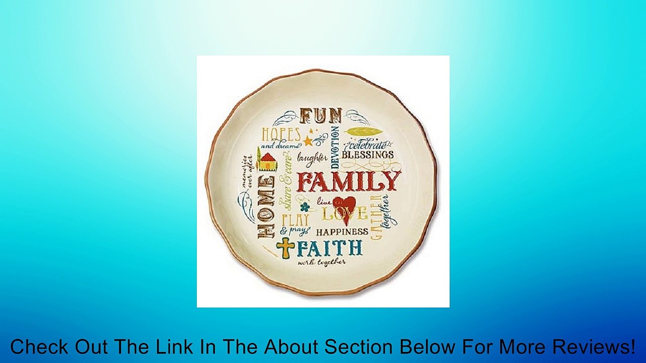 Abbey Press 401349 Pie Plate Family Review