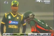 Saeed Ajmal With New Bowling Action - Pakistan vs Kenya Highlights of 3rd Match 19-12-2014