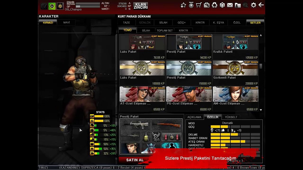 Prestij Paketi - Wolfteam Joygame