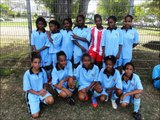 Football des princesses collège de l'étang st Paul la Réunion