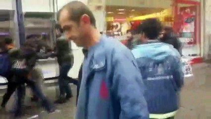 Taksim’de eylemcilere müdahale