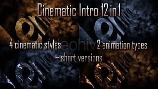 Cinematic Intro 12in1