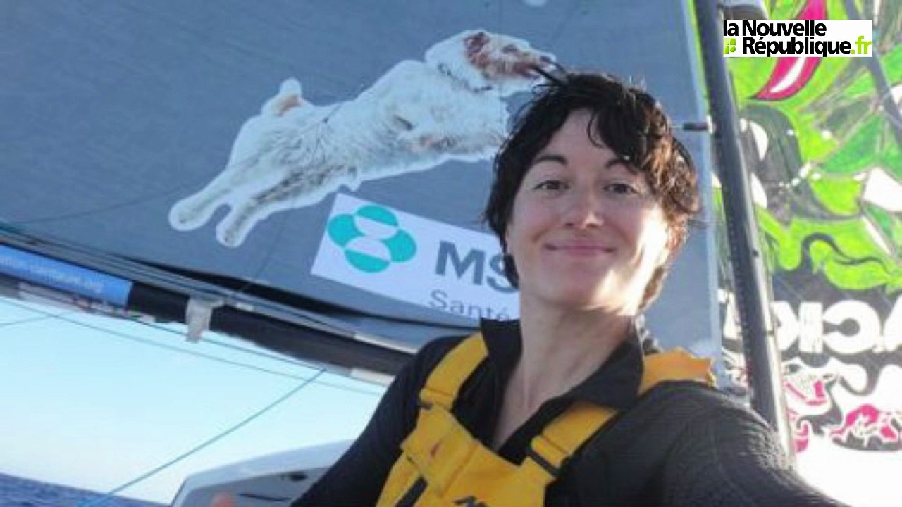 VIDEO. Tours : la navigatrice Juliette Pêtrès raconte sa Route du Rhum