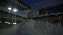 Tempêtes de neige et vents violents au Japon