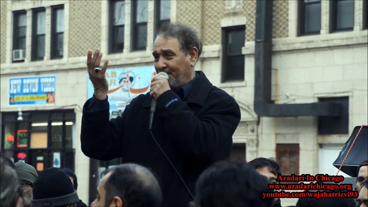 Jungle Main Bahray Ghar Ko Luta | Ustad Syed Ali Zia Rizvi | Arbaeen Jaloos Chicago | Muharram 1436