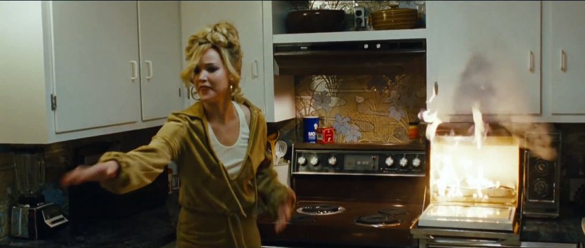 American Hustle_ Clip - Jennifer Lawrence Catches Fire