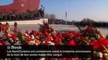 Les Nord-Coréens commémorent la mort de Kim Jong-il