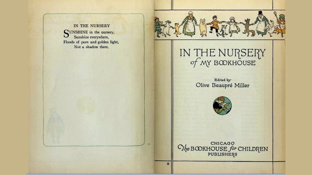 In the Nursery of My Bookhouse by Olive Beaupre MILLER | Children's Fiction | FULL Unabridged AudioBook