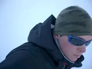 Snowboarding the French Alps