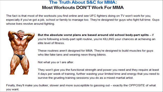 Ultimate mma conditioning review - MMA Workout