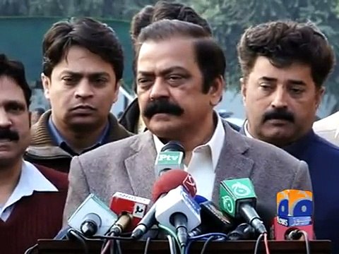 Geo News Headlines 17 December 2014, Rana Sanaullah condemns Peshawar school attack