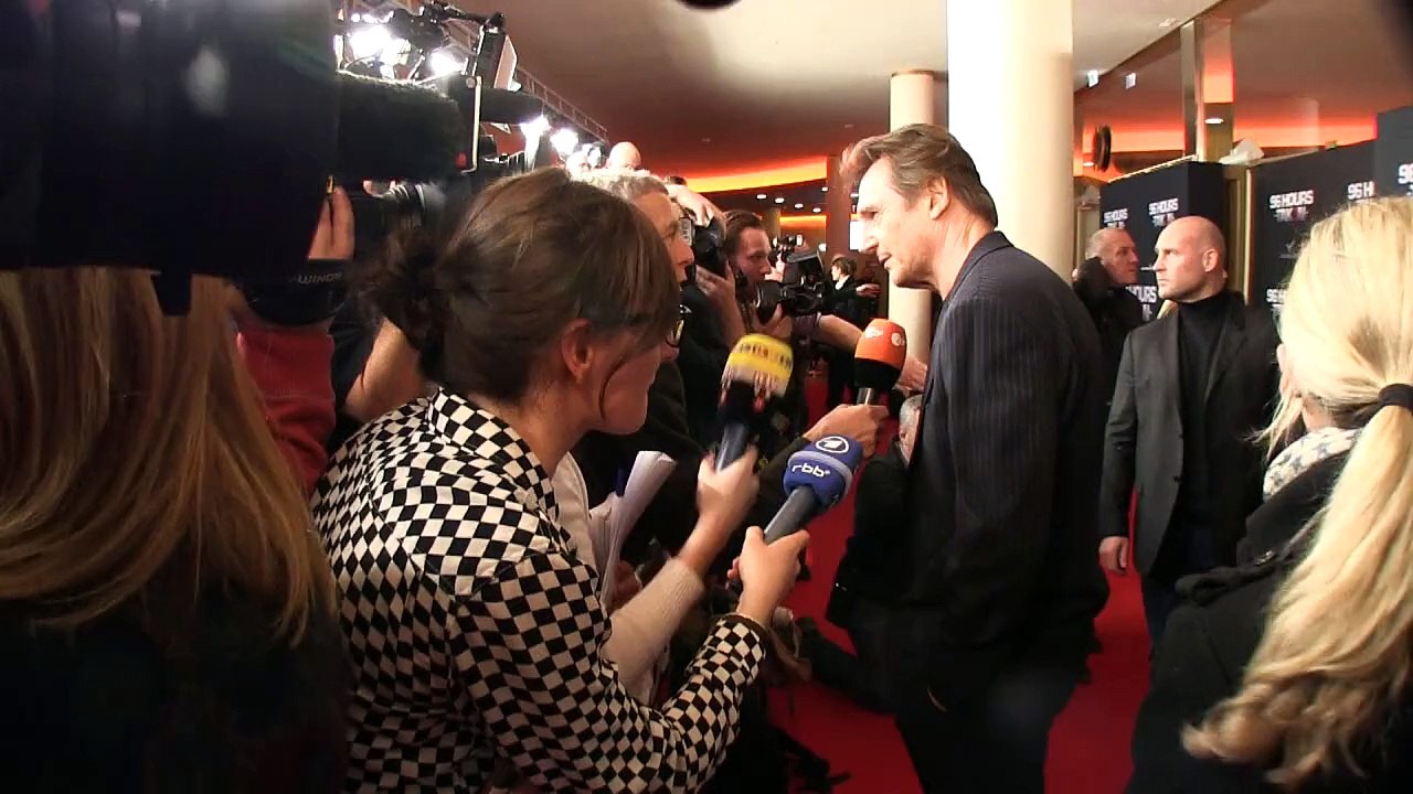 Liam Neeson stellt '96 Hours - Taken 3' in Berlin vor