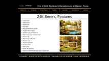 24K Sereno - 3 & 4 BHK Residential Projects in Baner Pune