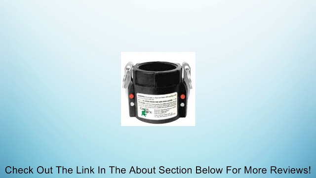 Cam-Lock Female Coupler, 1 1/2 Review