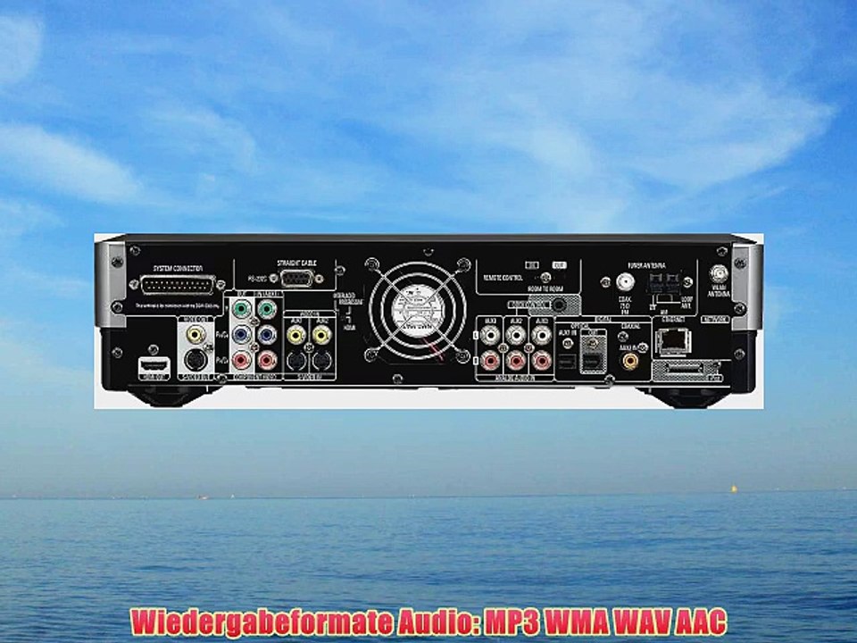 Denon S 302 21 HeimkinoSystem HDMI 200 Watt aktiver Subwoofer SchwarzSilber