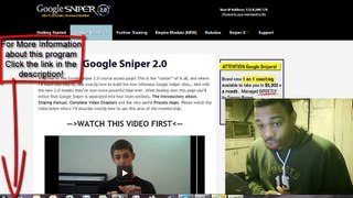 Google sniper review2.0 - google sniper - The 4 Million Monster