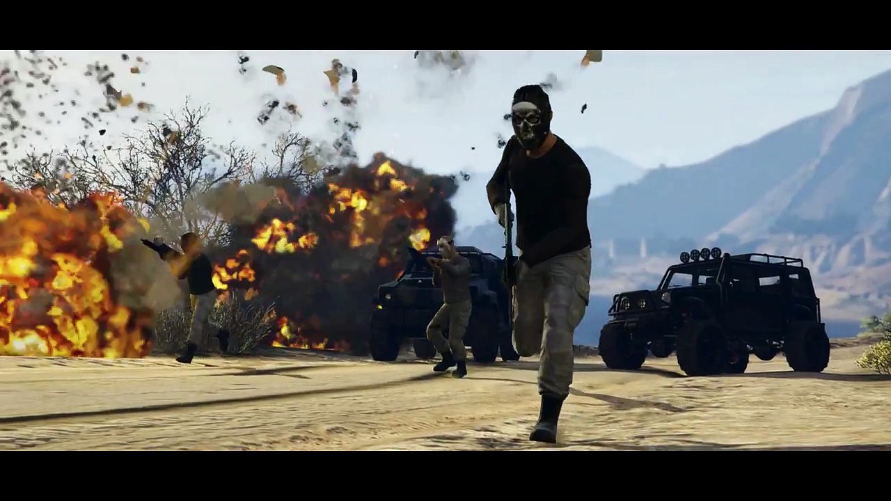 GTA 5_GTA V - Online Heists Trailer (PS4_Xbox One) (GTA 5 PS4)