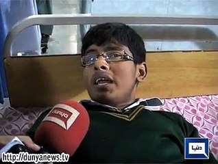 Injured students of terrorist attack in Peshawar - Video Dailymotion