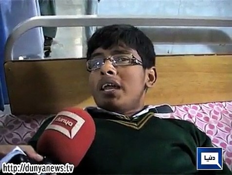 Injured students of terrorist attack in Peshawar - Video Dailymotion