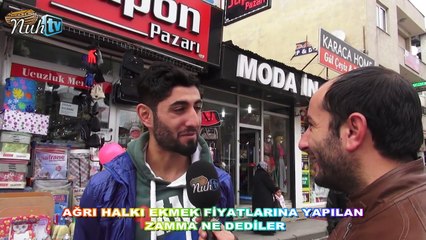 Sokak Röportajı Ekmek Zammı