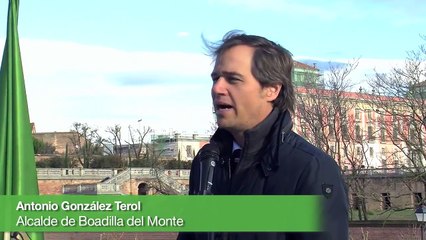 Antonio González Terol: Inauguración de la explanada oeste del Palacio de Boadilla