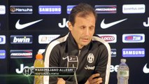 Juve, Allegri: 'Squalifica? Pensavo fosse uno scherzo. Domani giocano i migliori'