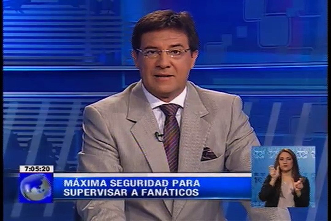Máxima seguridad para supervisar a fanáticos