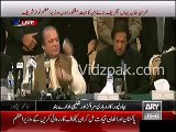 Imran Khan stopped Nawaz Sharif from going into fine details (short version)