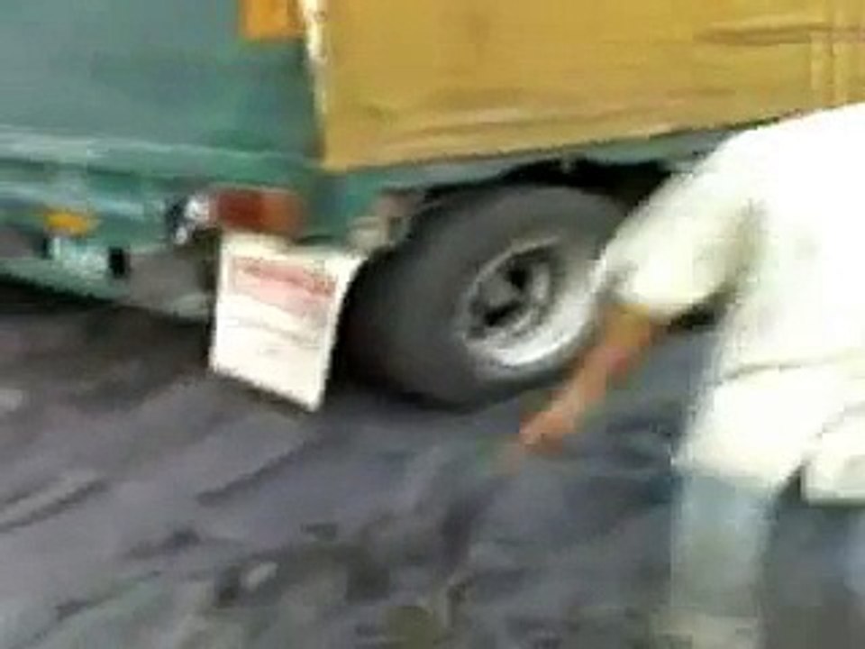 Manoeuvre risquée
