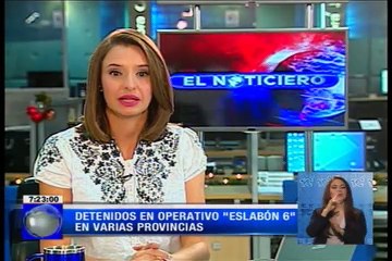 17 allanamientos hubo en el operativo “Eslabón 6”
