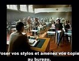 Un étudiant rend sa copie en retard mais a un réflexe génial ! Traduite en français (et en HD)