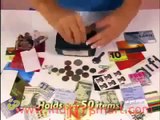 Micro Wallet Çok Gözlü Deri Cüzdan www.indirimsmart.com
