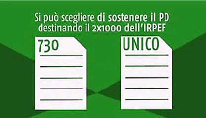 Abbiamo abolito il finanziamento pubblico ai partiti. 2x1000 buoni motivi