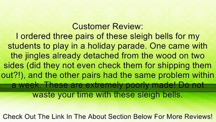 Latin Groove Deluxe 21 Sleigh Bells Review