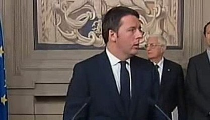 Governo, Renzi: metterò determinazione e impegno