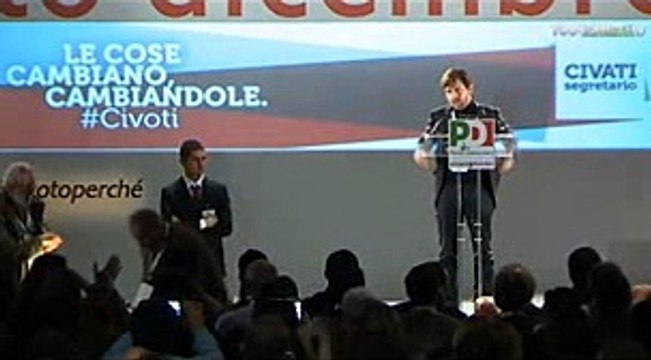 Convenzione Pd, Civati: a chi chiede cosa ci fate nel Pd rispondo cosa ci fate fuori