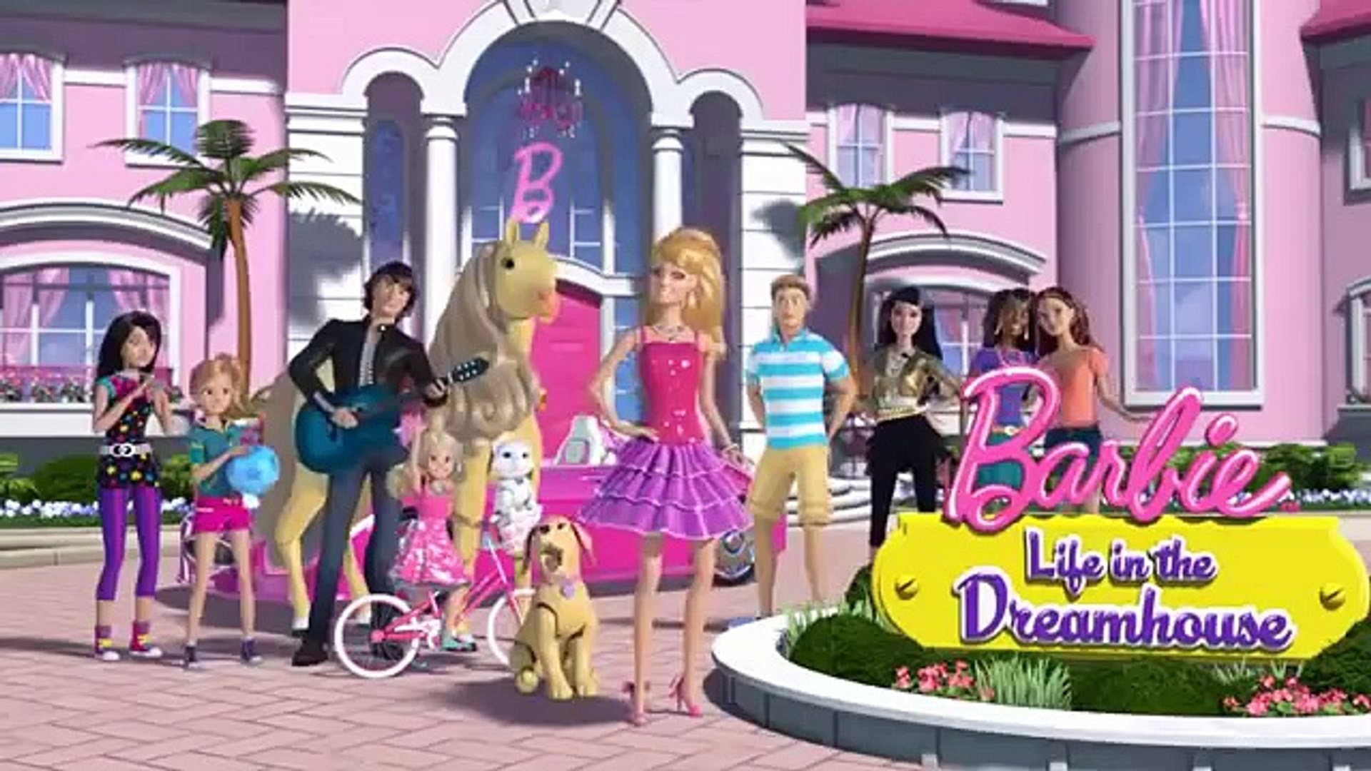 barbie cartoons for kids