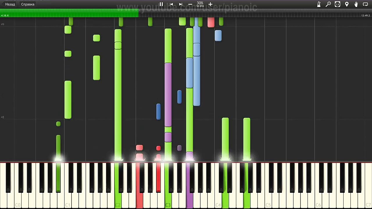 How to play Michael Buble Fever   Piano tutotial  30% speed