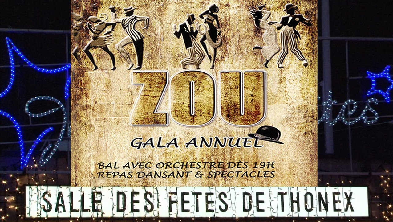 Clip soirée de gala Club ZOU 2014
