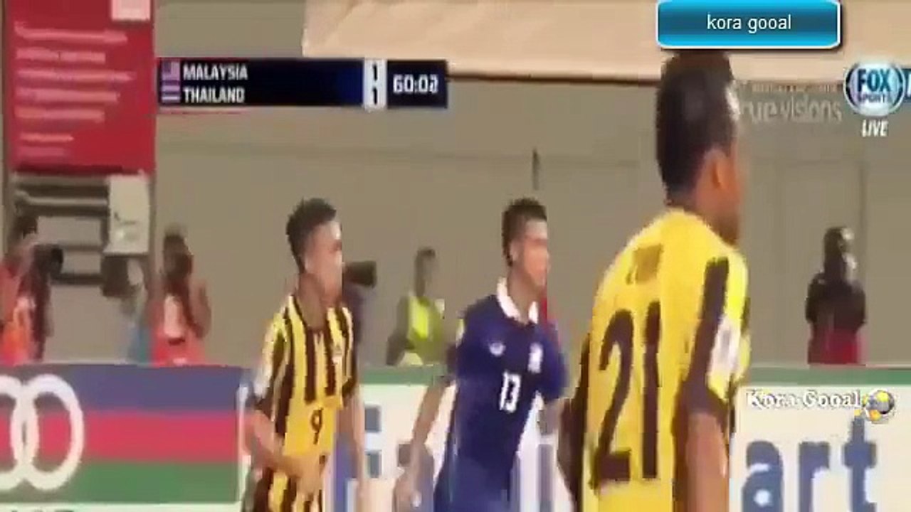 Thailand vs Malaysia 3 2 GOALS FULL Highlights 26   11   2014