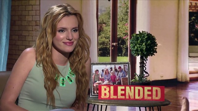Blended - Bella Thorne Interviews Adam Sandler and Drew Barrymore [HD]