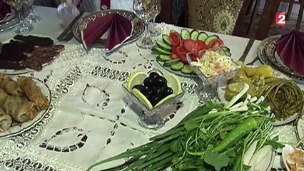 Un repas de fête en Arménie