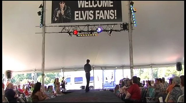 Kavan Hashemian sings Hurt at Elvis Week 2011 video