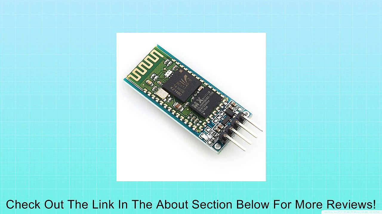 KEDSUM� Arduino Wireless Bluetooth Transceiver Module Slave 4Pin Serial + DuPont Cable Review
