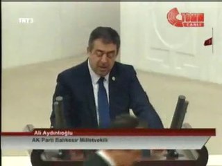 AkParti Balıkesir Mv. Ali Aydınlıoğlu, "Osmanlıca, Osmanlı döneminde kullanılan Türkçe’nin adıdır"