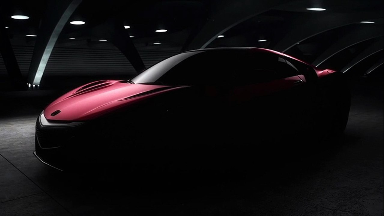 Premier teaser de l’Acura NSX attendue de série en janvier 2015 à Detroit