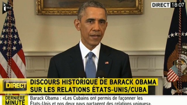 Obama ouvre un nouveau chapitre entre Cuba et les Etats-Unis