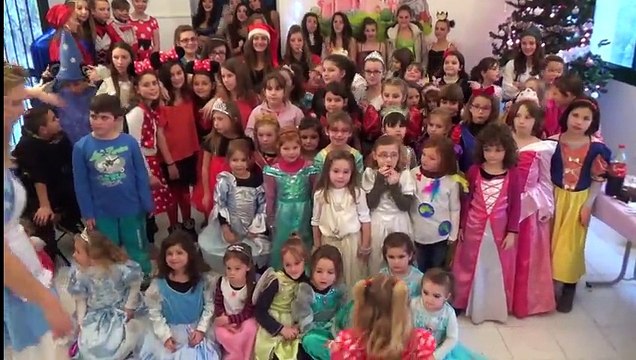Salernes Il était une fois un Noël 2014 à HARMONIE DANSES goûter de noël Disney salle des Arnaud camping à salernes