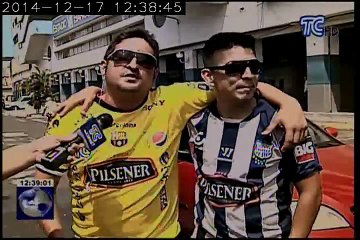 Pantalla gigante en el estadio de Emelec para sus hinchas